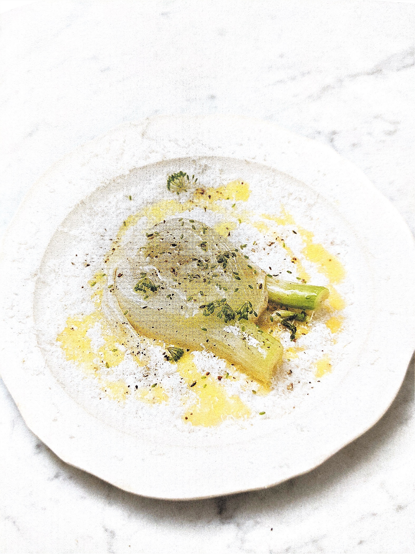 Fennel with parmigiano