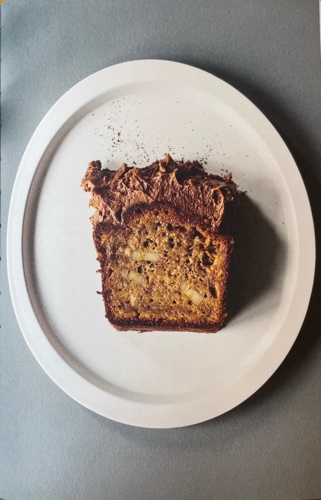 Banana cake with Padre coffee icing